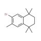 6-Bromo-1,1,4,4,7-pentamethyl-1,2,3,4-tetrahydro-naphthalene (CAS 119999-22-3) - chemical structure image