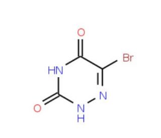 6-Bromo-1,2,4-triazine-3,5(2H,4H)-dione (CAS 4956-05-2) - chemical structure image