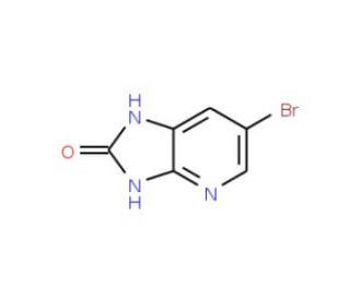 6-Bromo-1,3-dihydro-2H-imidazo[4,5-b]pyridin-2-one (CAS 148038-83-9) - chemical structure image