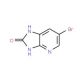 6-Bromo-1,3-dihydro-2H-imidazo[4,5-b]pyridin-2-one (CAS 148038-83-9) - chemical structure image