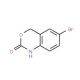 6-Bromo-1,4-dihydro-2H-3,1-benzoxazin-2-one (CAS 1017783-09-3) - chemical structure image