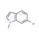6-Bromo-1-methyl-1H-indole (CAS 125872-95-9) - chemical structure image