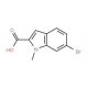 6-Bromo-1-methyl-1H-indole-2-carboxylic acid - chemical structure image