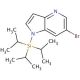 6-Bromo-1-(triisopropylsilyl)-1H-pyrrolo[3,2-b]pyridine (CAS 1015609-27-4) - chemical structure image