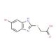 (6-Bromo-1H-benzoimidazol-2-ylsulfanyl)-acetic acid - chemical structure image