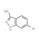 6-Bromo-1H-indazol-3-amine (CAS 404827-77-6) - chemical structure image