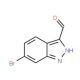 6-Bromo-1H-indazole-3-carbaldehyde (CAS 885271-72-7) - chemical structure image