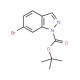 6-Bromo-1H-indazole, N1-BOC protected (CAS 877264-77-2) - chemical structure image