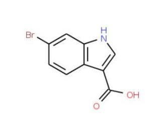 6-Bromo-1H-indole-3-carboxylic acid (CAS 101774-27-0) - chemical structure image