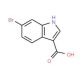 6-Bromo-1H-indole-3-carboxylic acid (CAS 101774-27-0) - chemical structure image