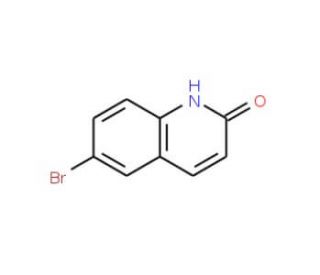 6-Bromo-2(1H)-quinolinone (CAS 1810-66-8) - chemical structure image