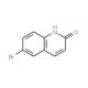 6-Bromo-2(1H)-quinolinone (CAS 1810-66-8) - chemical structure image