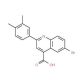 6-Bromo-2-(3,4-dimethylphenyl)quinoline-4-carboxylic acid - chemical structure image
