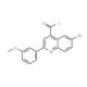 6-bromo-2-(3-methoxyphenyl)quinoline-4-carbonyl chloride - chemical structure image