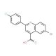 6-Bromo-2-(4-chloro-phenyl)-quinoline-4-carboxylic acid (CAS 351327-32-7) - chemical structure image