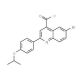 6-bromo-2-(4-isopropoxyphenyl)quinoline-4-carbonyl chloride - chemical structure image