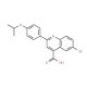 6-Bromo-2-(4-isopropoxyphenyl)quinoline-4-carboxylic acid (CAS 351001-10-0) - chemical structure image