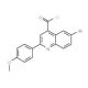 6-bromo-2-(4-methoxyphenyl)quinoline-4-carbonyl chloride - chemical structure image