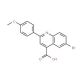 6-Bromo-2-(4-methoxyphenyl)quinoline-4-carboxylic acid - chemical structure image