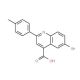 6-Bromo-2-(4-methylphenyl)quinoline-4-carboxylic acid - chemical structure image