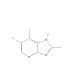 6-Bromo-2,7-dimethyl-3H-imidazo[4,5-b]pyridine (CAS 954238-09-6) - chemical structure image
