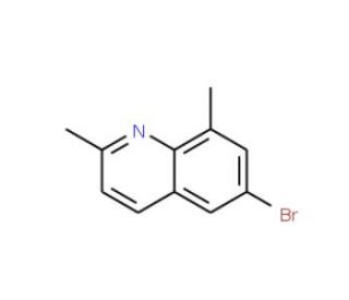 6-Bromo-2,8-dimethylquinoline (CAS 1189106-78-2) - chemical structure image