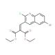 6-Bromo-2-chloro-3-(2,2-diethoxycarbonyl)vinylquinoline (CAS 1031928-81-0) - chemical structure image