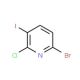 6-Bromo-2-chloro-3-iodopyridine (CAS 1138444-17-3) - chemical structure image