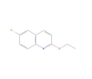 6-Bromo-2-ethoxyquinoline (CAS 1363386-54-2) - chemical structure image