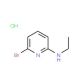 6-Bromo-2-ethylaminopyridine, HCl (CAS 724770-74-5) - chemical structure image