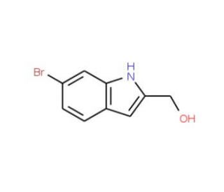 6-Bromo-2-(hydroxymethyl)-1H-indole - chemical structure image