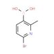 6-Bromo-2-methylpyridine-3-boronic acid (CAS 1072944-22-9) - chemical structure image