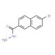 6-Bromo-2-naphthohydrazide (CAS 948859-96-9) - chemical structure image