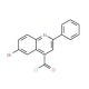 6-bromo-2-phenylquinoline-4-carbonyl chloride - chemical structure image