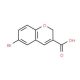 6-bromo-2H-chromene-3-carboxylic acid (CAS 380607-15-8) - chemical structure image