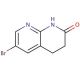 6-Bromo-3,4-dihydro-1H-[1,8]naphthyridin-2-one (CAS 129686-16-4) - chemical structure image