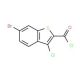 6-bromo-3-chloro-1-benzothiophene-2-carbonyl chloride - chemical structure image