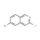 6-Bromo-3-chloroisoquinoline (CAS 552331-06-3) - chemical structure image