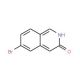 6-Bromo-3-hydroxyisoquinoline (CAS 1031927-91-9) - chemical structure image