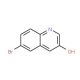 6-bromo-3-hydroxyquinoline (CAS 552330-94-6) - chemical structure image