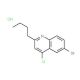 6-Bromo-4-chloro-2-butylquinoline hydrochloride (CAS 1171071-46-7) - chemical structure image