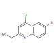 6-Bromo-4-chloro-2-ethylquinoline (CAS 930570-40-4) - chemical structure image