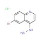 6-Bromo-4-hydrazinoquinoline hydrochloride (CAS 1171943-39-7) - chemical structure image