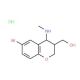 [6-Bromo-4-(methylamino)-3,4-dihydro-2H-chromen-3-yl]methanol hydrochloride (CAS 321391-98-4) - chemical structure image