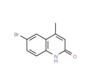 6-Bromo-4-methylquinolin-2-ol (CAS 89446-19-5) - chemical structure image