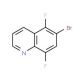 6-Bromo-5,8-difluoroquinoline (CAS 1133115-72-6) - chemical structure image