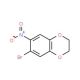 6-bromo-7-nitro-2,3-dihydro-1,4-benzodioxine (CAS 59820-92-7) - chemical structure image