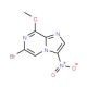 6-Bromo-8-methoxy-3-nitroimidazo[1,2-a]pyrazine (CAS 193614-80-1) - chemical structure image