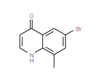 6-Bromo-8-methylquinoline-4-ol (CAS 1086062-88-5) - chemical structure image