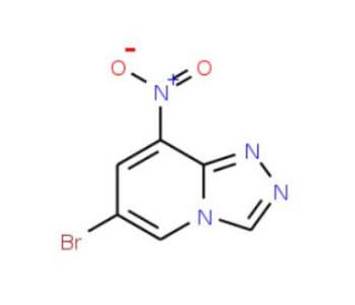 6-Bromo-8-nitro-[1,2,4]triazolo[4,3-a]pyridine (CAS 951884-20-1) - chemical structure image